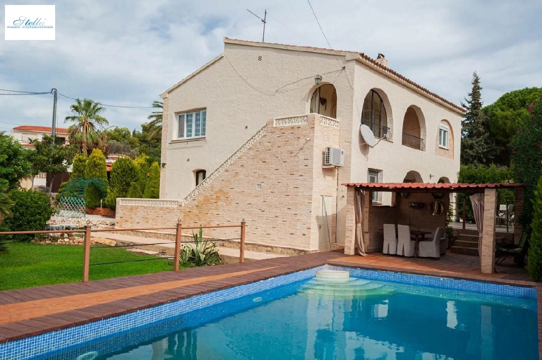 villa in Calpe(Gran sol) for sale, built area 227 m², air-condition, plot area 970 m², 4 bedroom, 2 bathroom, swimming-pool, ref.: COB-3399-10535-1