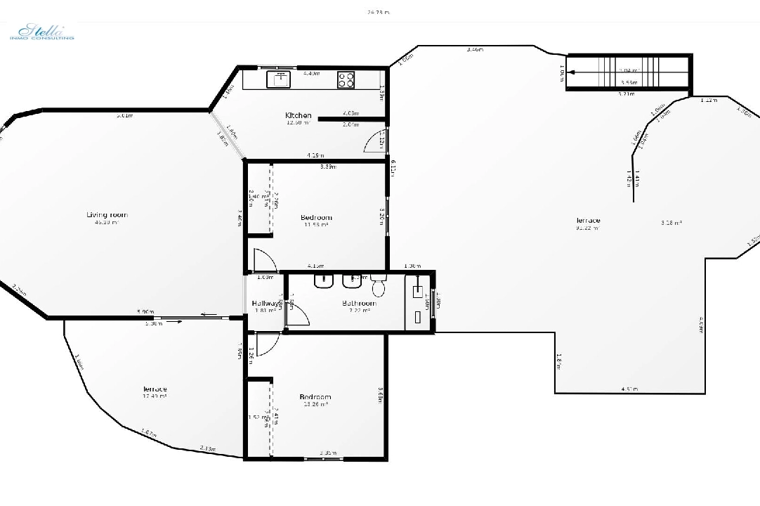 villa in Benissa(San Jaime) for sale, built area 240 m², air-condition, 6 bedroom, 3 bathroom, swimming-pool, ref.: COB-3449-10535-40