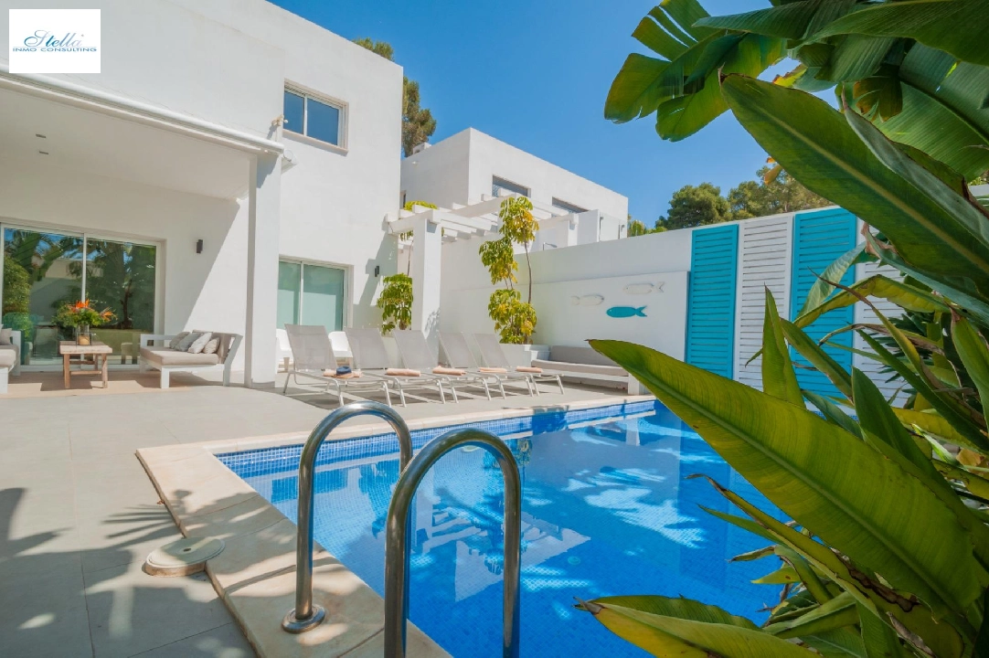 villa in Moraira(El Portet) for sale, built area 180 m², air-condition, plot area 1300 m², 4 bedroom, 4 bathroom, swimming-pool, ref.: COB-3455-10535-8