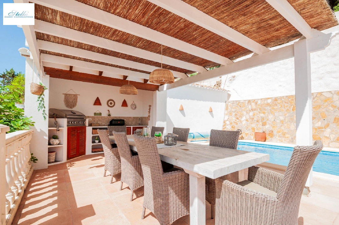 villa in Moraira(Benimeit) for sale, built area 168 m², air-condition, 3 bedroom, 3 bathroom, swimming-pool, ref.: COB-3467-10535-4