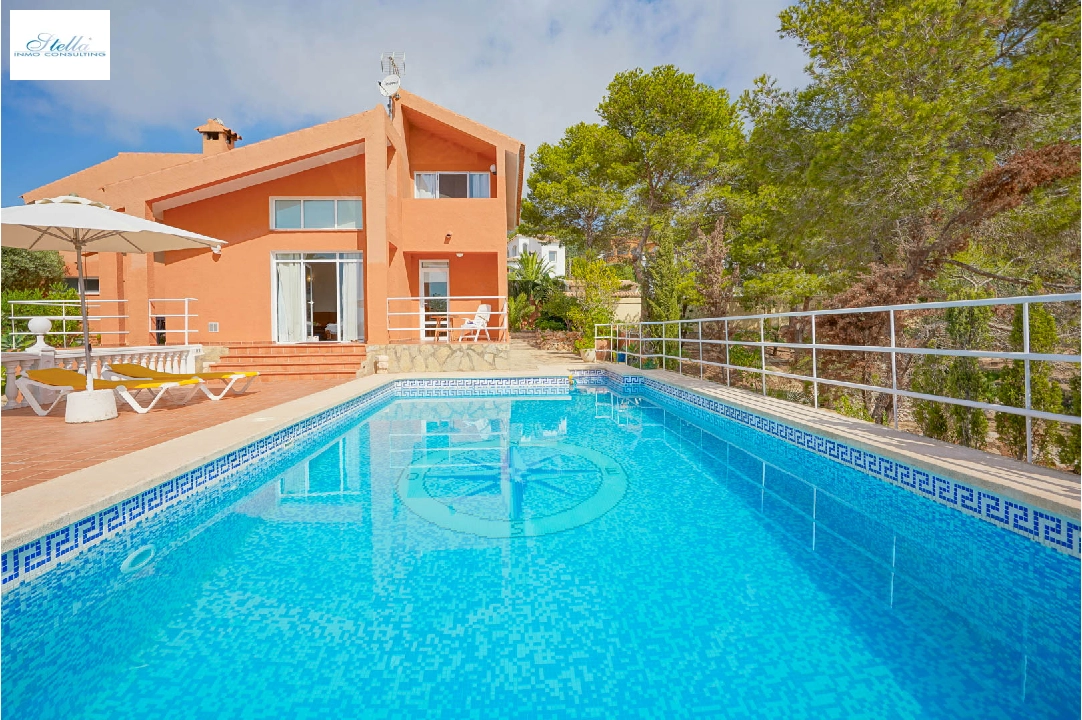 villa in Benitachell(Cumbre del Sol) for sale, built area 242 m², air-condition, plot area 729 m², 4 bedroom, 3 bathroom, swimming-pool, ref.: BP-4419BELL-2