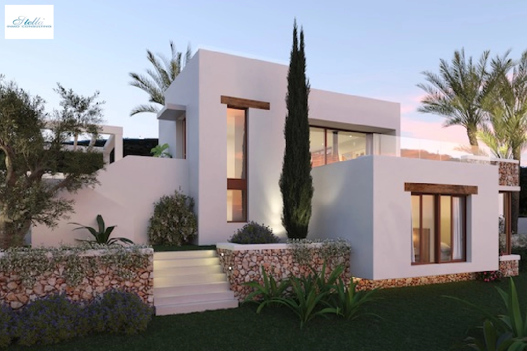 villa in Javea(Villes del vent) for sale, built area 170 m², air-condition, plot area 1000 m², 3 bedroom, 2 bathroom, swimming-pool, ref.: CA-H-1799-AMBI-2