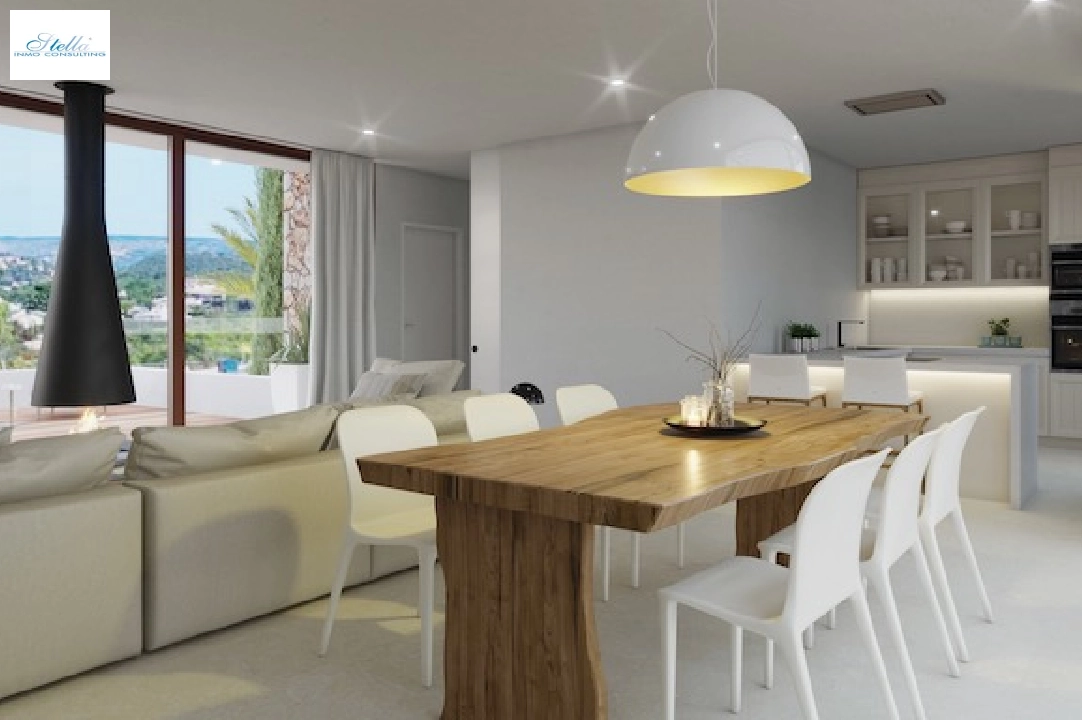 villa in Javea(Villes del vent) for sale, built area 170 m², air-condition, plot area 1000 m², 3 bedroom, 2 bathroom, swimming-pool, ref.: CA-H-1799-AMBI-6