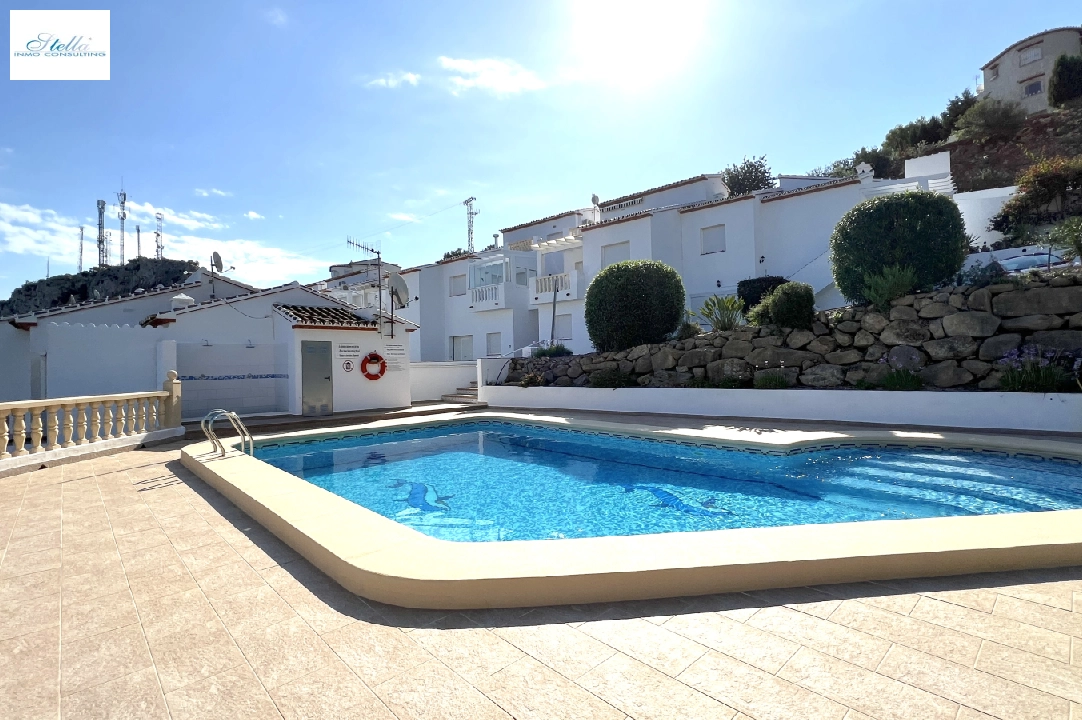 terraced house middle in Pedreguer(Monte Pedreguer) for sale, built area 90 m², year built 2002, condition neat, + KLIMA, air-condition, plot area 109 m², 2 bedroom, 1 bathroom, swimming-pool, ref.: AS-0724-2