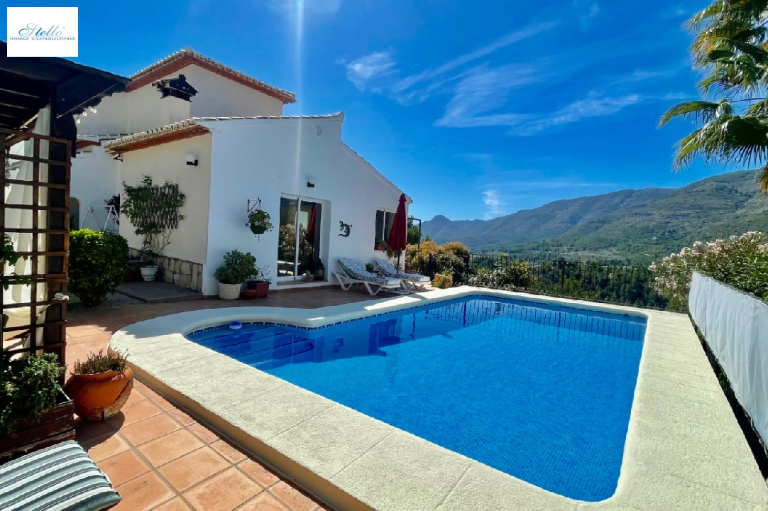 villa in Benigembla(Valley) for sale, built area 109 m², year built 2000, + central heating, air-condition, plot area 390 m², 3 bedroom, 2 bathroom, swimming-pool, ref.: PV-141-01978P-1