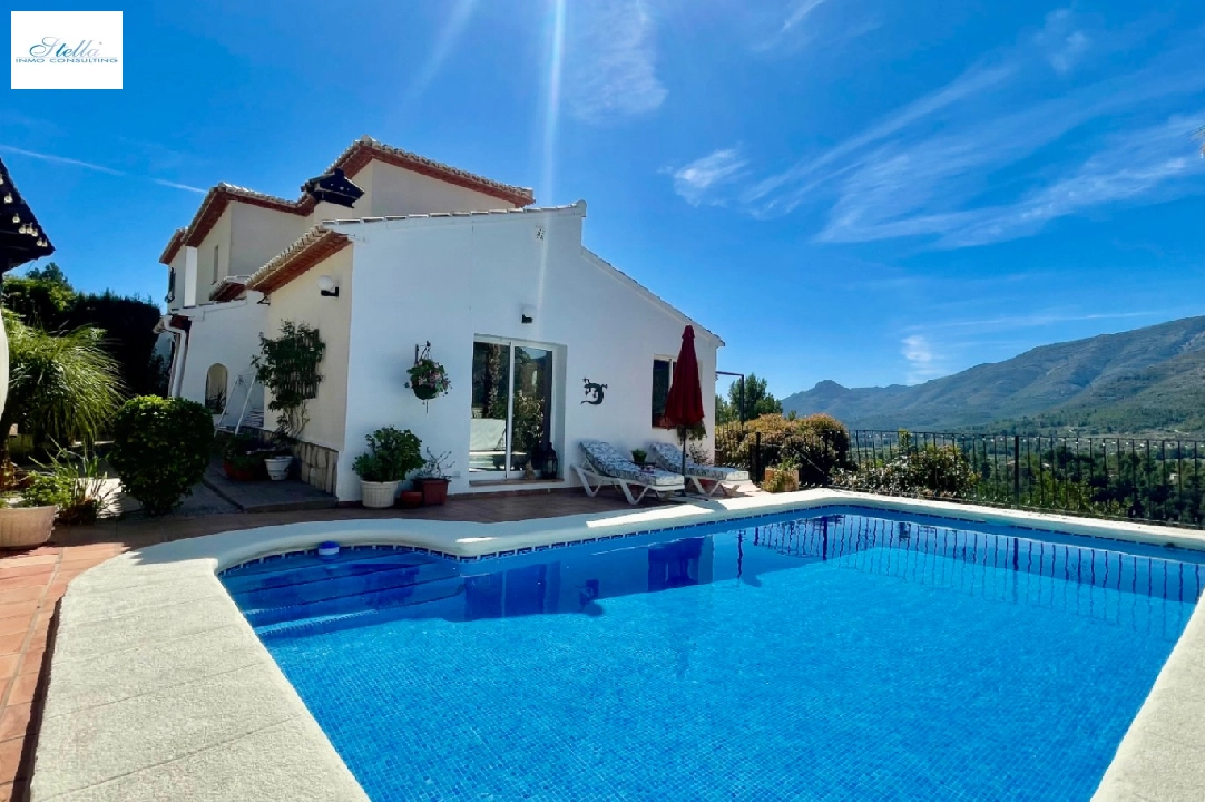 villa in Benigembla(Valley) for sale, built area 109 m², year built 2000, + central heating, air-condition, plot area 390 m², 3 bedroom, 2 bathroom, swimming-pool, ref.: PV-141-01978P-50