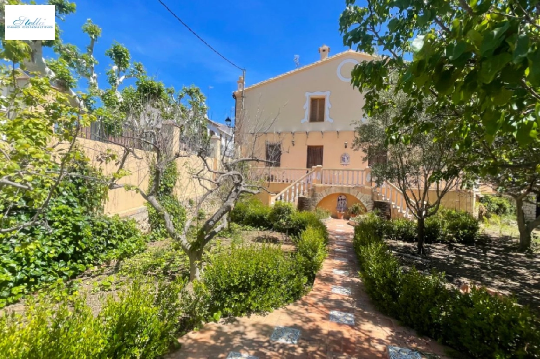 town house in Parcent for sale, built area 378 m², year built 1940, + central heating, air-condition, plot area 575 m², 7 bedroom, 3 bathroom, swimming-pool, ref.: PV-141-01979P-19