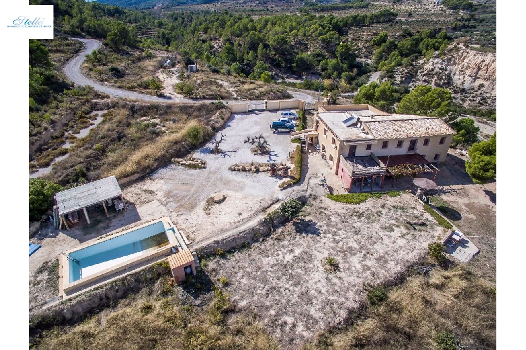 country house in Relleu for sale, built area 570 m², air-condition, plot area 408344 m², 5 bedroom, 3 bathroom, swimming-pool, ref.: AM-10598DA-5