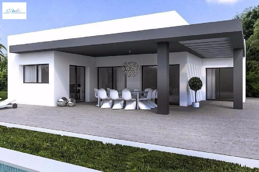 villa in Murla for sale, built area 92 m², year built 2024, air-condition, plot area 800 m², 2 bedroom, 2 bathroom, swimming-pool, ref.: AM-11052DA-1