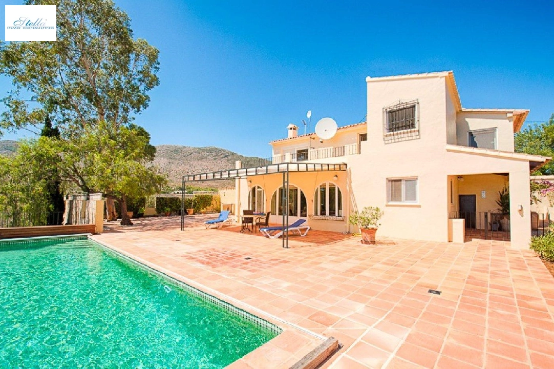 country house in Benissa for sale, built area 272 m², year built 1999, air-condition, plot area 977 m², 4 bedroom, 3 bathroom, swimming-pool, ref.: AM-11522DA-1