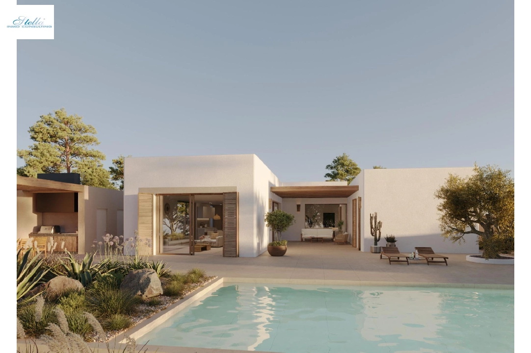 villa in Moraira for sale, built area 213 m², year built 2021, air-condition, plot area 971 m², 4 bedroom, 3 bathroom, swimming-pool, ref.: AM-11549DA-4