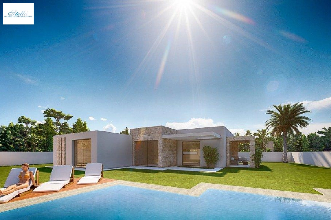 villa in Benissa for sale, built area 164 m², year built 2021, air-condition, plot area 1001 m², 3 bedroom, 2 bathroom, swimming-pool, ref.: AM-11607DA-4