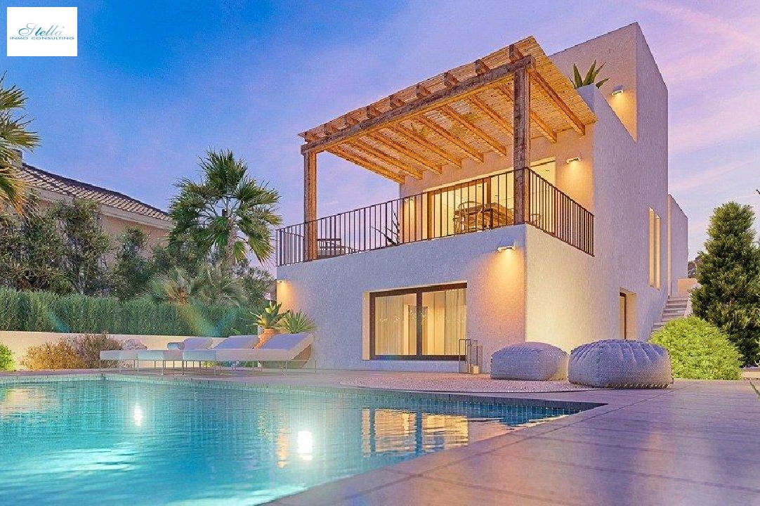 villa in Oliva for sale, built area 262 m², year built 2022, air-condition, plot area 462 m², 4 bedroom, 5 bathroom, swimming-pool, ref.: AM-11592DA-4