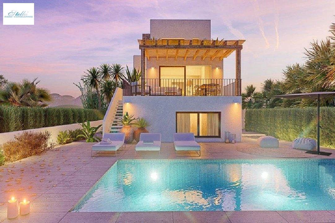 villa in Oliva for sale, built area 262 m², year built 2022, air-condition, plot area 462 m², 4 bedroom, 5 bathroom, swimming-pool, ref.: AM-11592DA-3