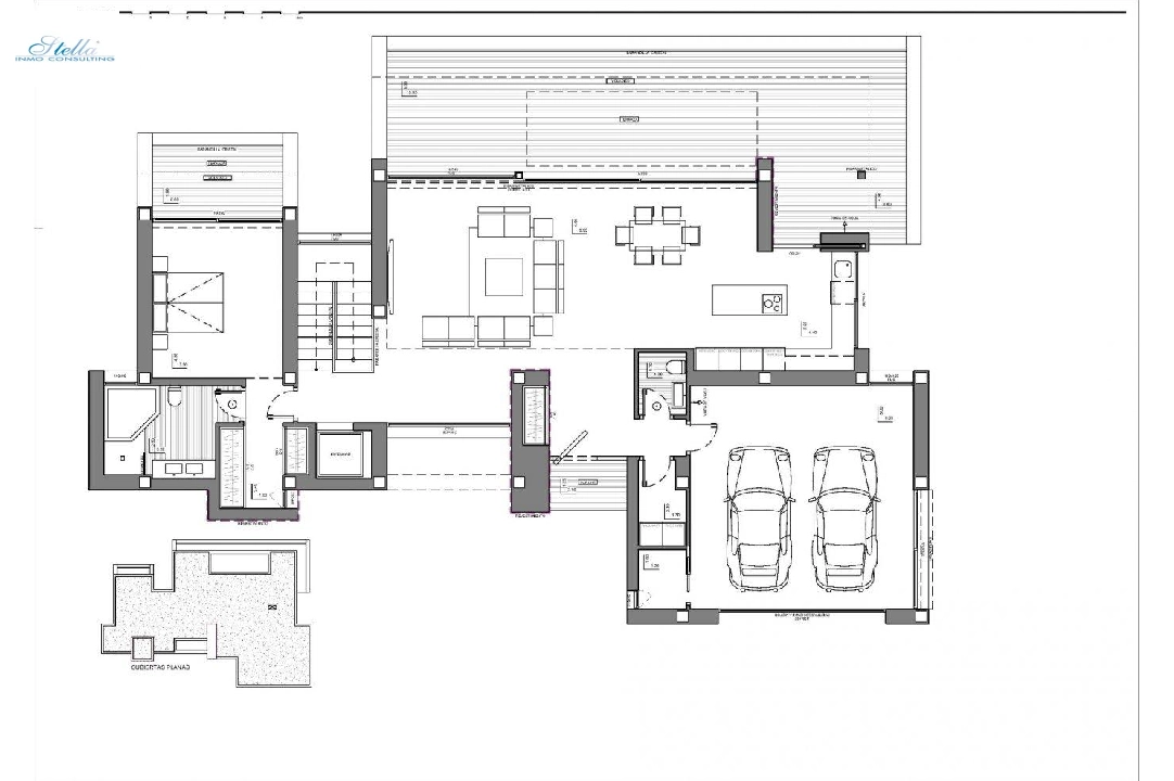 villa in Benitachell for sale, built area 693 m², year built 2022, air-condition, plot area 1158 m², 3 bedroom, 5 bathroom, swimming-pool, ref.: AM-11651DA-8