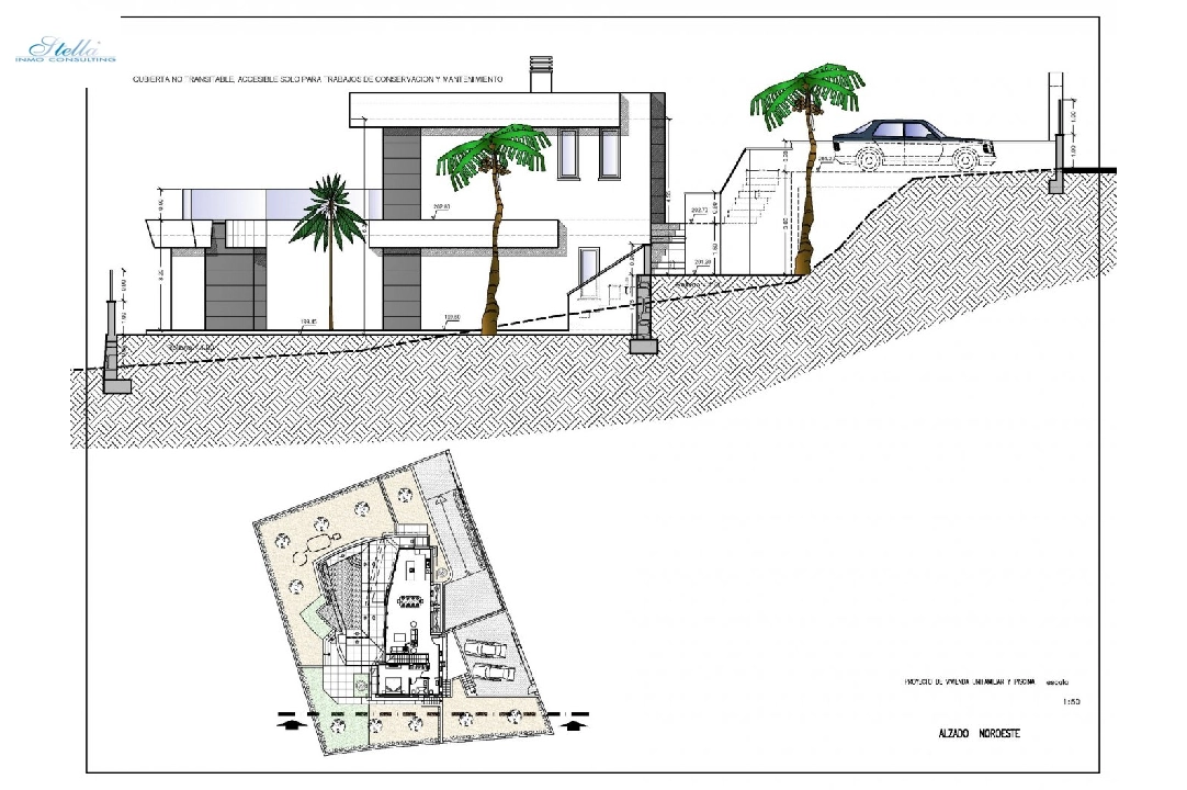 villa in Calpe for sale, built area 273 m², year built 2022, air-condition, plot area 805 m², 4 bedroom, 4 bathroom, swimming-pool, ref.: AM-11772DA-17