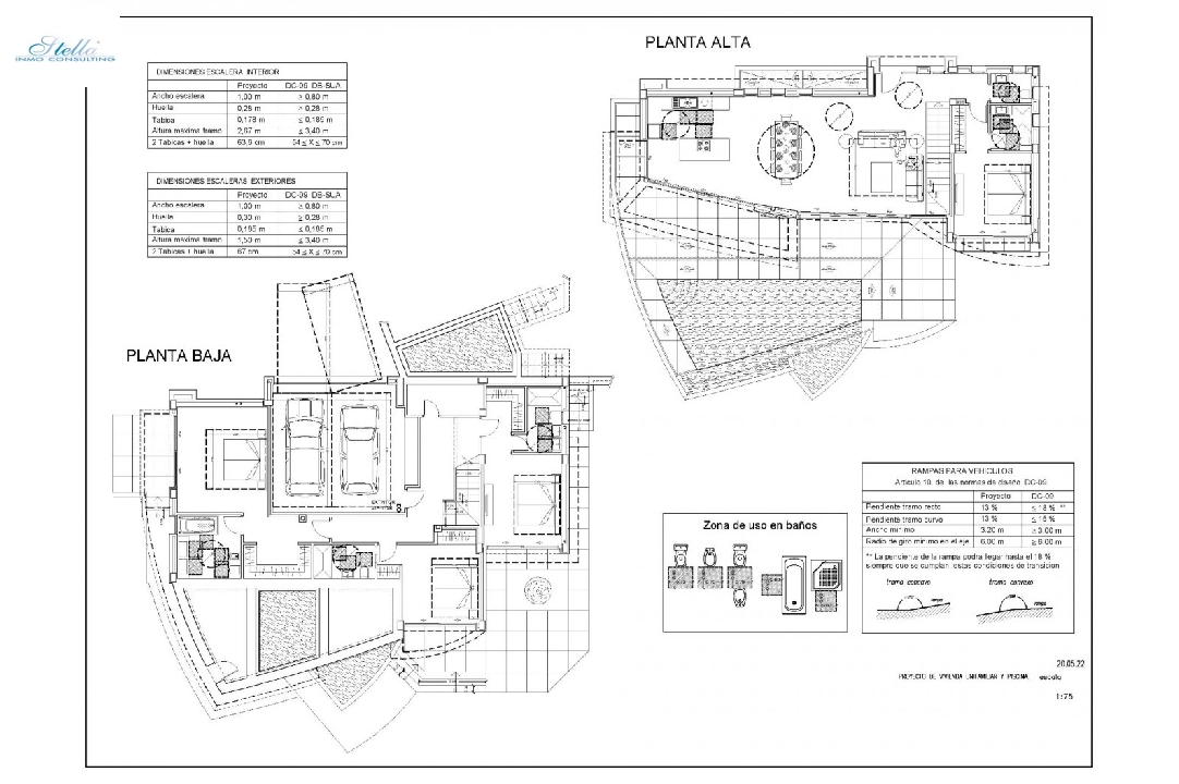 villa in Calpe for sale, built area 273 m², year built 2022, air-condition, plot area 805 m², 4 bedroom, 4 bathroom, swimming-pool, ref.: AM-11772DA-19