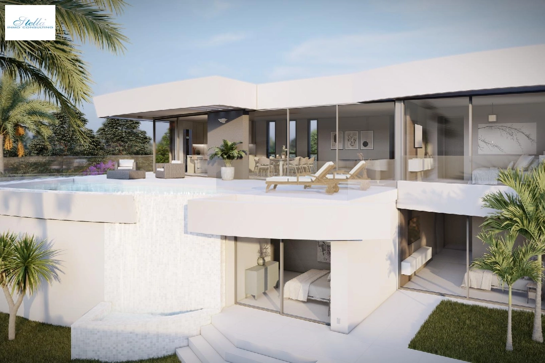 villa in Calpe for sale, built area 273 m², year built 2022, air-condition, plot area 805 m², 4 bedroom, 4 bathroom, swimming-pool, ref.: AM-11772DA-3