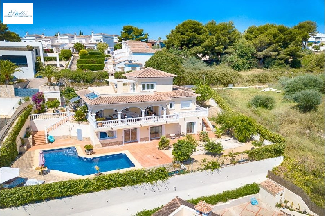 villa in Moraira for sale, built area 270 m², year built 2007, air-condition, plot area 797 m², 4 bedroom, 3 bathroom, swimming-pool, ref.: AM-11778DA-1