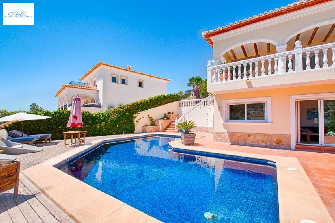 villa in Moraira for sale, built area 270 m², year built 2007, air-condition, plot area 797 m², 4 bedroom, 3 bathroom, swimming-pool, ref.: AM-11778DA-4