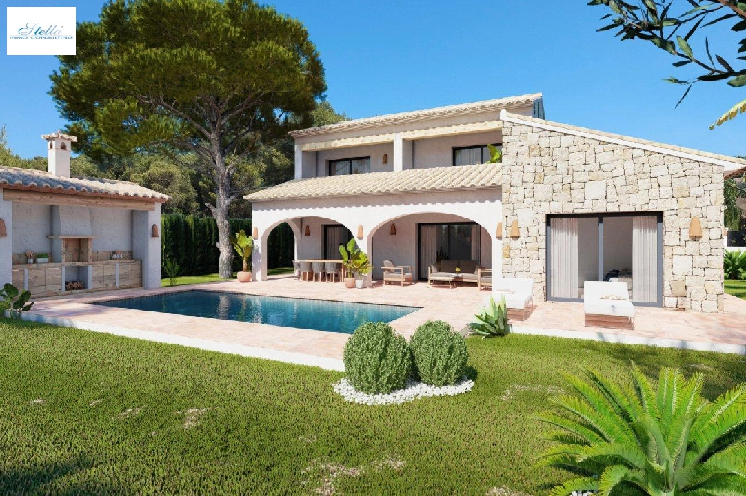 villa in Javea for sale, built area 180 m², year built 2023, air-condition, plot area 1005 m², 3 bedroom, 2 bathroom, swimming-pool, ref.: AM-11845DA-2