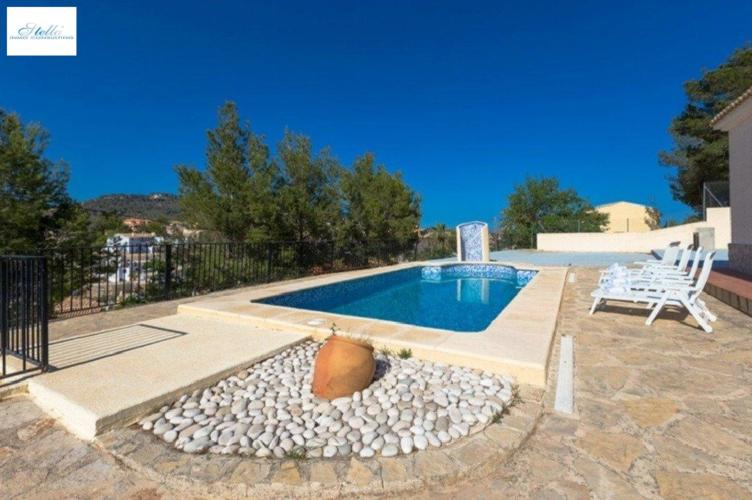 villa in Calpe for sale, built area 90 m², + stove, air-condition, plot area 800 m², 3 bedroom, 1 bathroom, swimming-pool, ref.: AM-11853DR-3