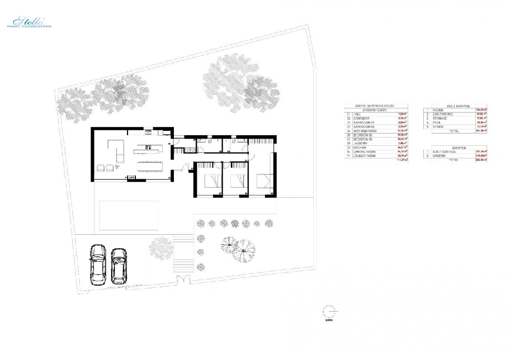 villa in Moraira for sale, built area 149 m², year built 2024, air-condition, plot area 800 m², 3 bedroom, 2 bathroom, swimming-pool, ref.: AM-11855DA-4