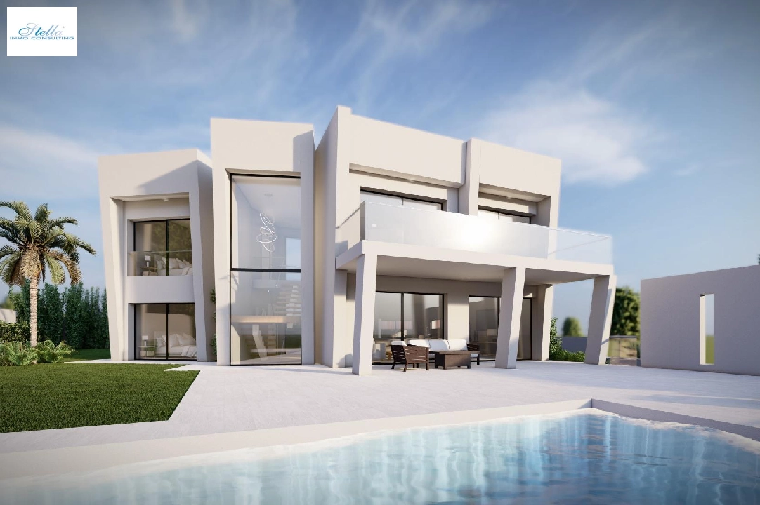 villa in Moraira for sale, built area 365 m², year built 2023, air-condition, plot area 967 m², 4 bedroom, 4 bathroom, swimming-pool, ref.: AM-11867DA-2