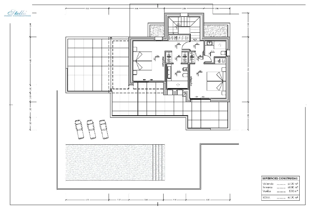 villa in Calpe for sale, built area 209 m², year built 2024, air-condition, plot area 1000 m², 3 bedroom, 3 bathroom, swimming-pool, ref.: AM-11967DA-8