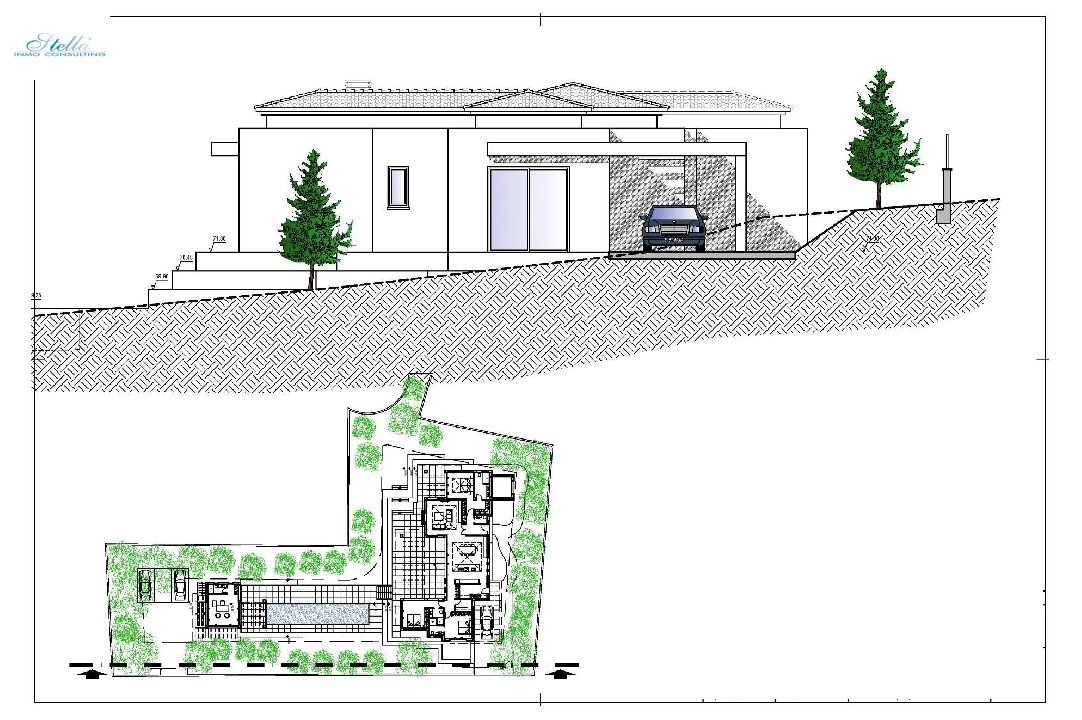 villa in Javea for sale, built area 420 m², year built 2023, air-condition, plot area 1741 m², 4 bedroom, 5 bathroom, swimming-pool, ref.: AM-12003DA-10