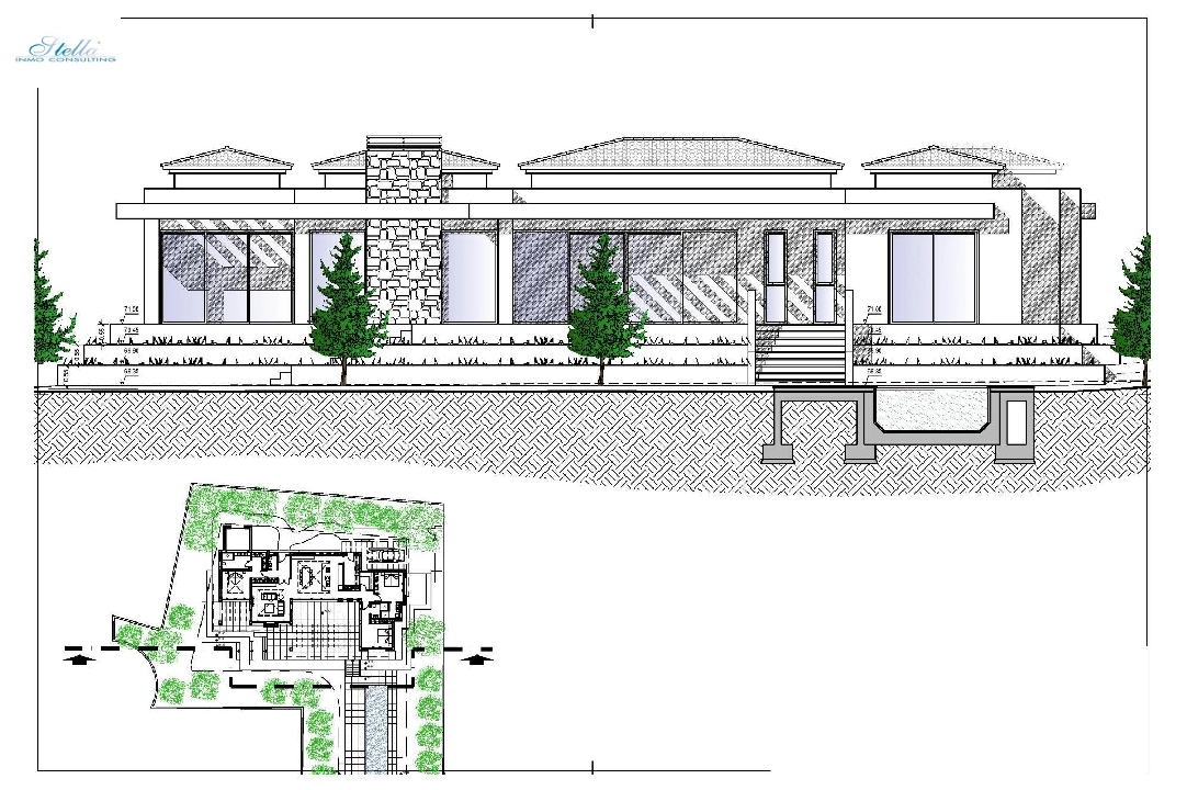 villa in Javea for sale, built area 420 m², year built 2023, air-condition, plot area 1741 m², 4 bedroom, 5 bathroom, swimming-pool, ref.: AM-12003DA-11