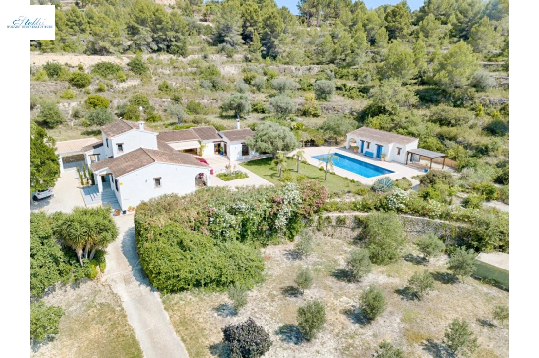 country house in Benissa for sale, built area 521 m², year built 2002, air-condition, plot area 19880 m², 4 bedroom, 3 bathroom, swimming-pool, ref.: AM-11988DA-16