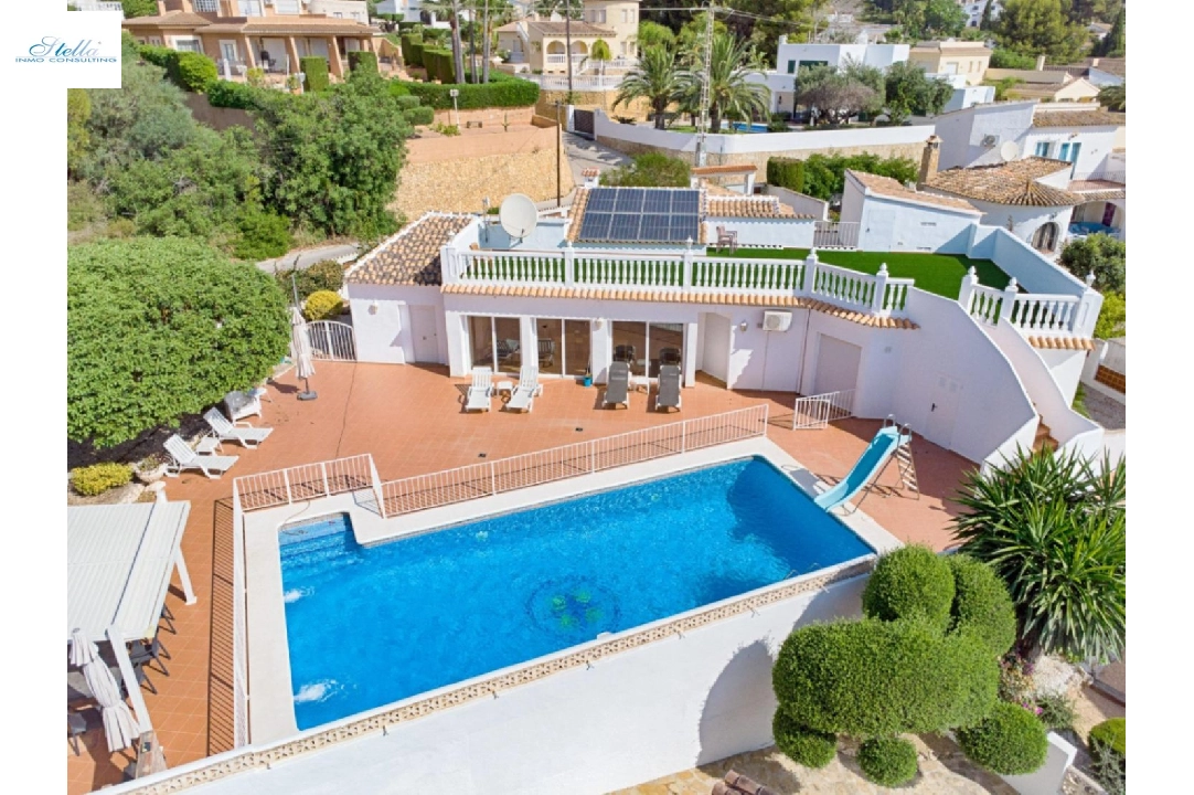 villa in Moraira for sale, built area 176 m², air-condition, plot area 1050 m², 4 bedroom, 2 bathroom, swimming-pool, ref.: AM-12011DA-3