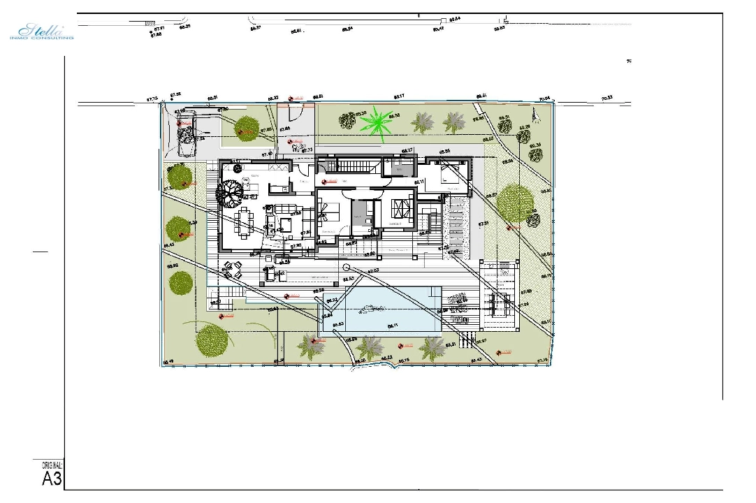 villa in Moraira for sale, built area 261 m², year built 2023, air-condition, plot area 810 m², 4 bedroom, 3 bathroom, swimming-pool, ref.: AM-12027DA-15