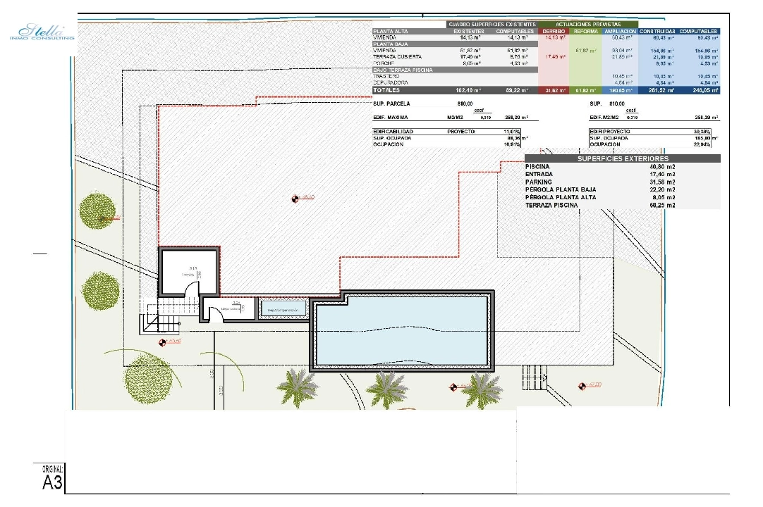 villa in Moraira for sale, built area 261 m², year built 2023, air-condition, plot area 810 m², 4 bedroom, 3 bathroom, swimming-pool, ref.: AM-12027DA-17