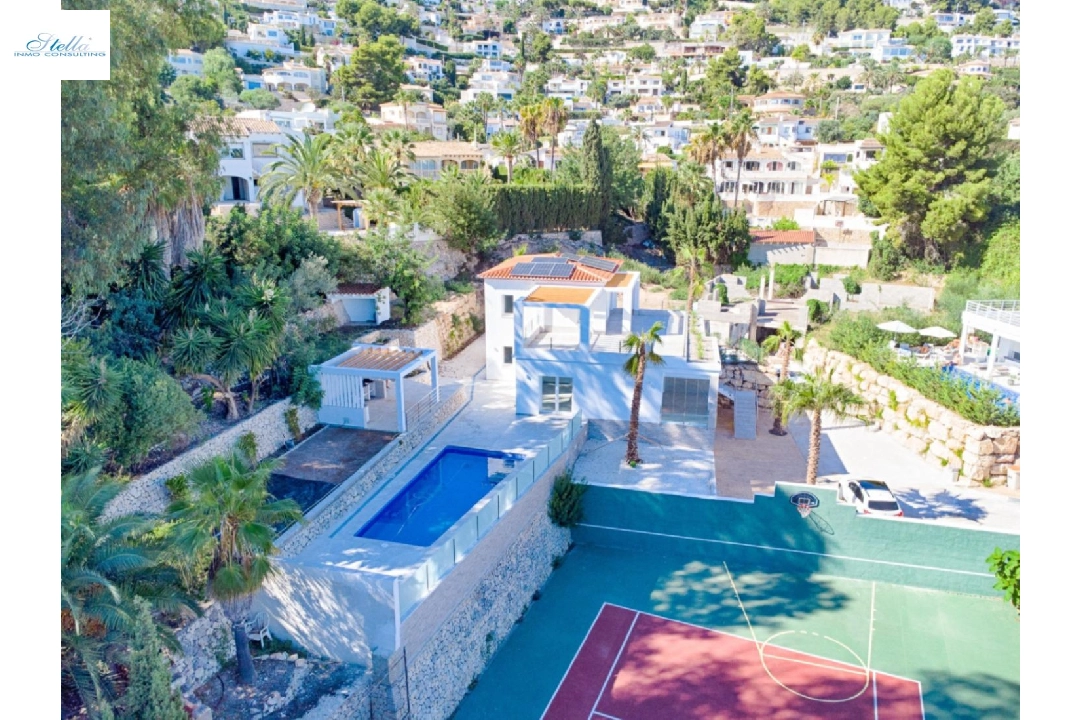 villa in Moraira for sale, built area 480 m², year built 2023, air-condition, plot area 1140 m², 3 bedroom, 3 bathroom, swimming-pool, ref.: AM-12058DA-28