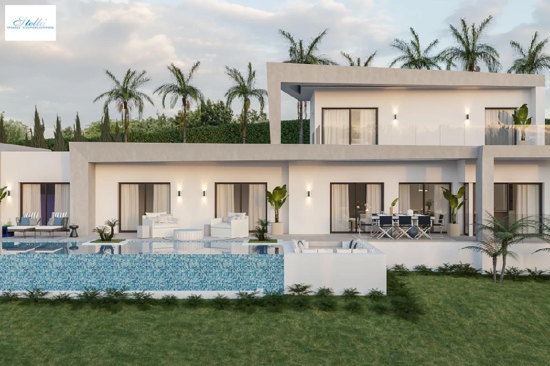 villa in Javea for sale, built area 185 m², year built 2024, air-condition, plot area 1000 m², 4 bedroom, 3 bathroom, swimming-pool, ref.: AM-12073DA-1