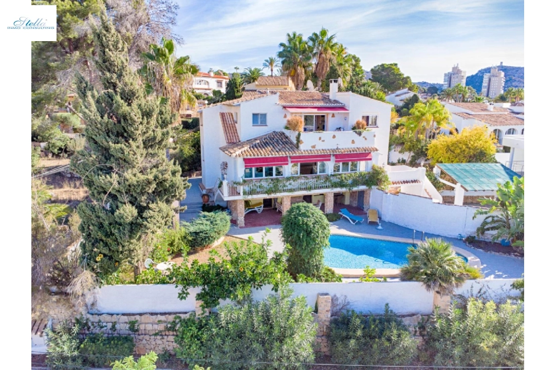 villa in Moraira for sale, built area 326 m², year built 1975, air-condition, plot area 791 m², 6 bedroom, 6 bathroom, swimming-pool, ref.: AM-12082DA-4