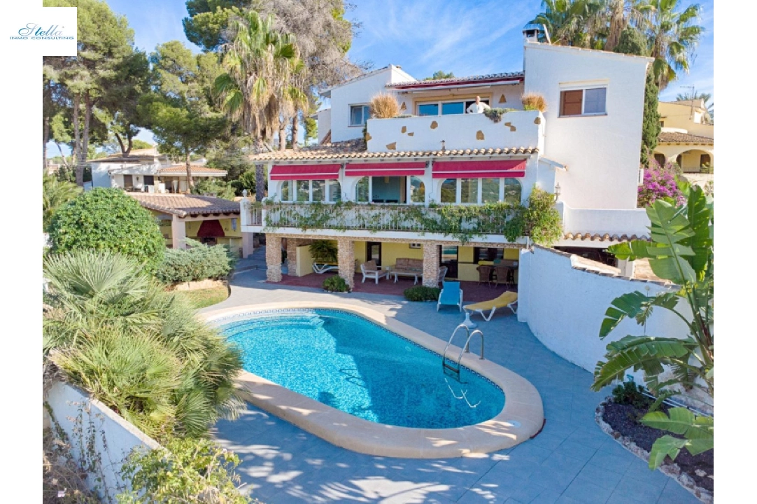 villa in Moraira for sale, built area 326 m², year built 1975, air-condition, plot area 791 m², 6 bedroom, 6 bathroom, swimming-pool, ref.: AM-12082DA-7