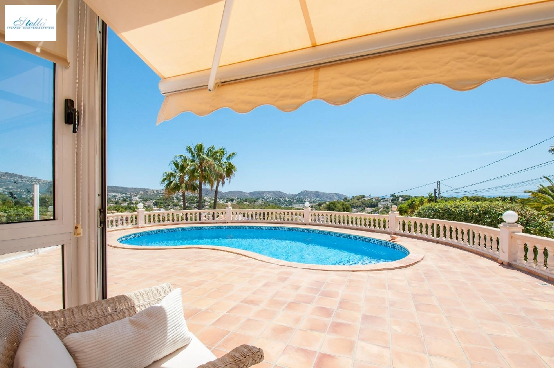 villa in Moraira for sale, built area 293 m², year built 1998, air-condition, plot area 1604 m², 5 bedroom, 3 bathroom, swimming-pool, ref.: AM-12096DA-18