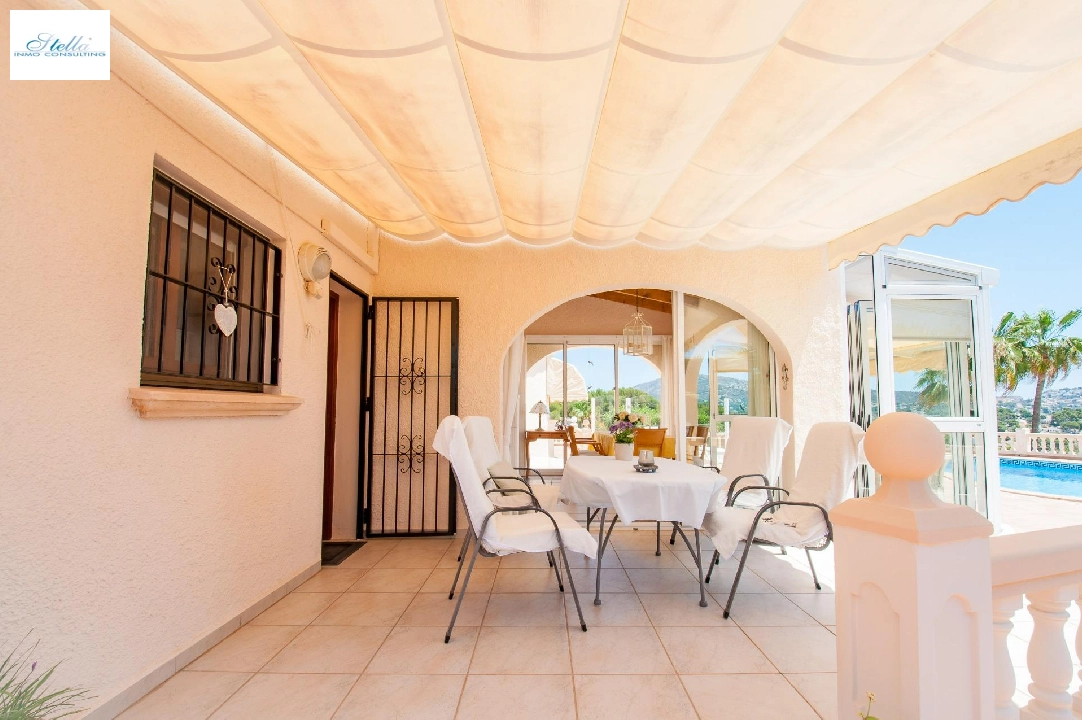 villa in Moraira for sale, built area 293 m², year built 1998, air-condition, plot area 1604 m², 5 bedroom, 3 bathroom, swimming-pool, ref.: AM-12096DA-19