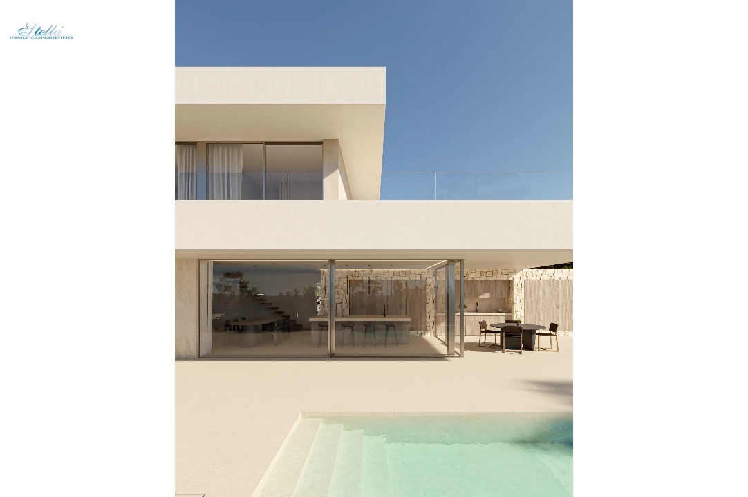 villa in Moraira for sale, built area 482 m², year built 2024, air-condition, plot area 809 m², 5 bedroom, 4 bathroom, swimming-pool, ref.: AM-12121DA-4