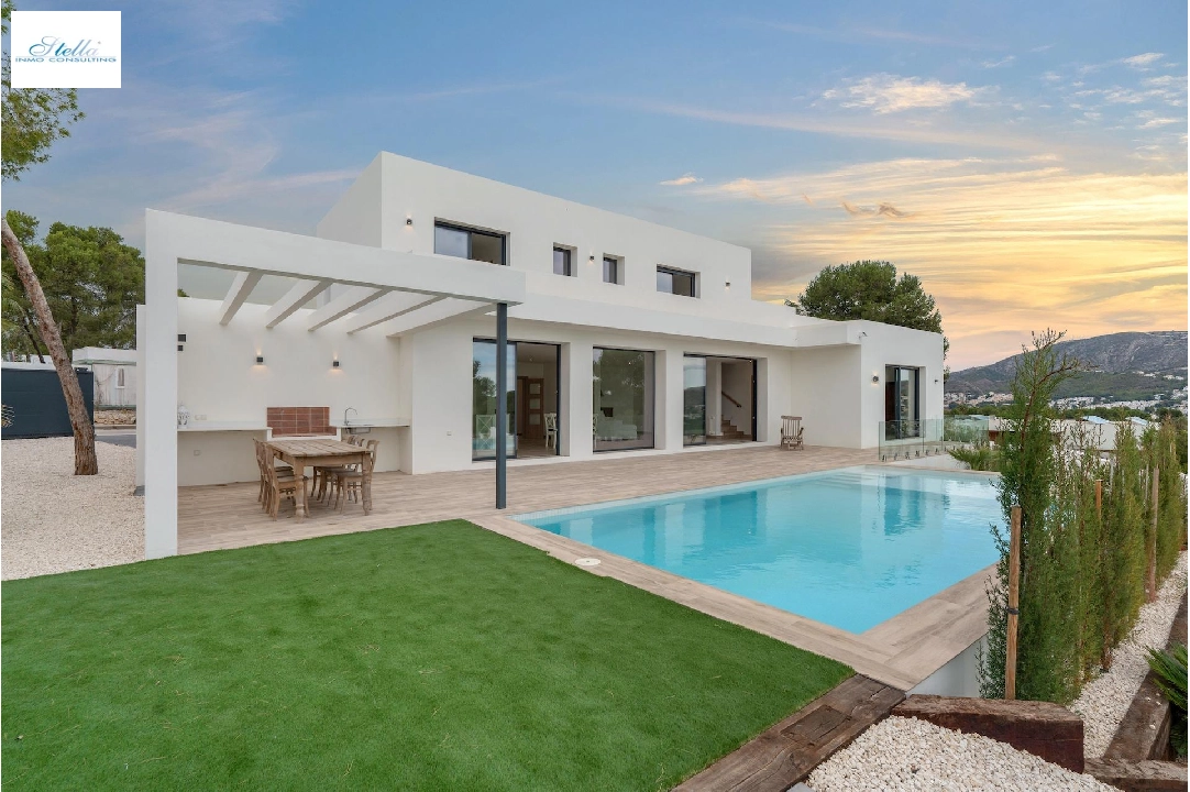 villa in Moraira for sale, built area 259 m², year built 2024, air-condition, plot area 800 m², 3 bedroom, 3 bathroom, swimming-pool, ref.: AM-12206DR-4