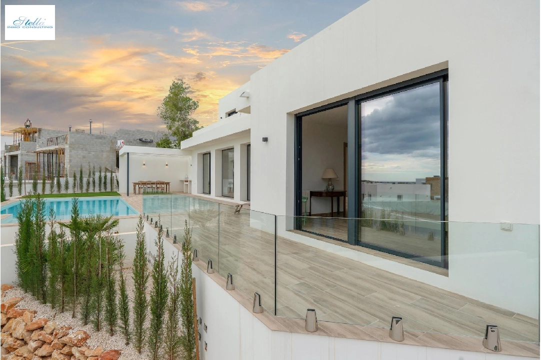 villa in Moraira for sale, built area 259 m², year built 2024, air-condition, plot area 800 m², 3 bedroom, 3 bathroom, swimming-pool, ref.: AM-12206DR-6