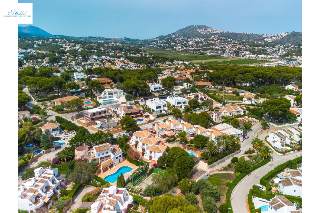 villa in Moraira for sale, built area 182 m², air-condition, plot area 500 m², 4 bedroom, 3 bathroom, swimming-pool, ref.: AM-12207DR-11