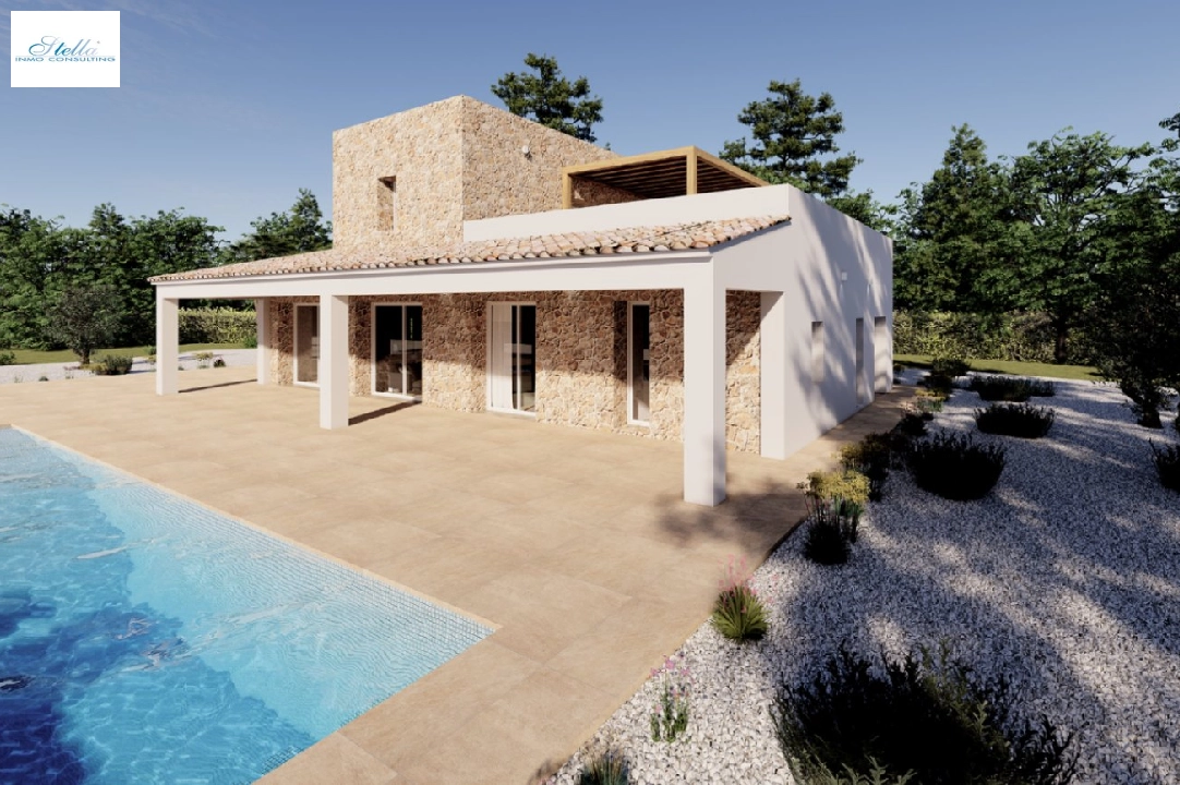 country house in Benissa for sale, built area 305 m², year built 2024, air-condition, plot area 10000 m², 3 bedroom, 3 bathroom, swimming-pool, ref.: AM-12208DA-5