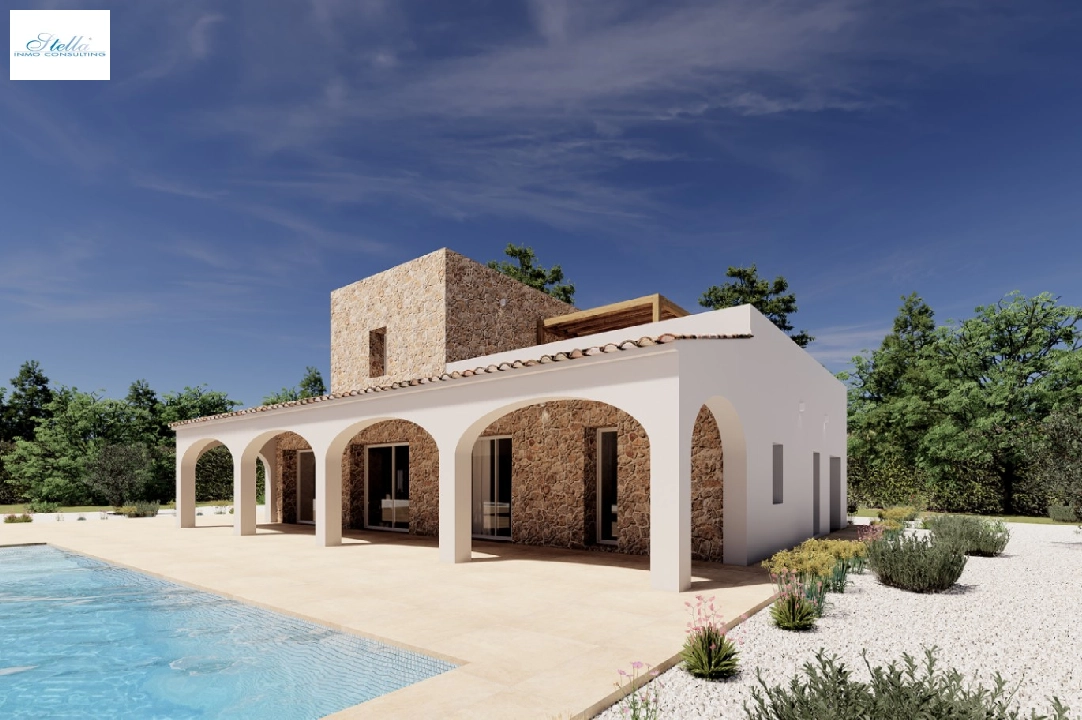 country house in Benissa for sale, built area 305 m², year built 2024, air-condition, plot area 10000 m², 3 bedroom, 3 bathroom, swimming-pool, ref.: AM-12208DA-8