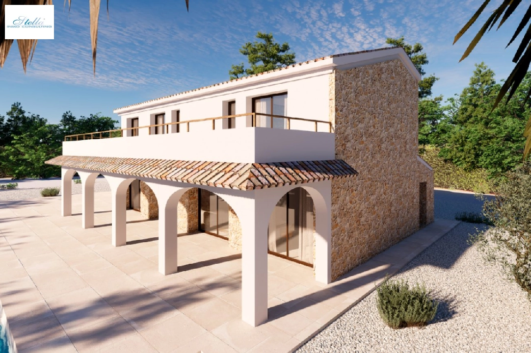 country house in Benissa for sale, built area 425 m², year built 2024, air-condition, plot area 10000 m², 4 bedroom, 4 bathroom, swimming-pool, ref.: AM-12209DA-1