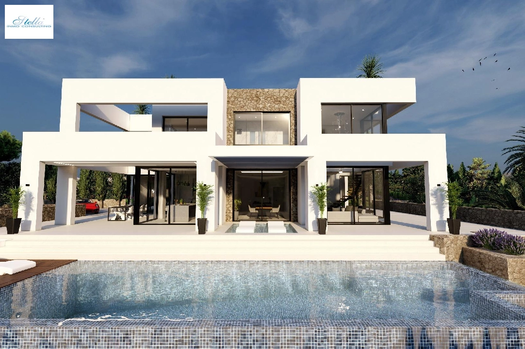 villa in Benissa for sale, built area 547 m², year built 2024, air-condition, plot area 1347 m², 4 bedroom, 3 bathroom, swimming-pool, ref.: AM-12239DA-8