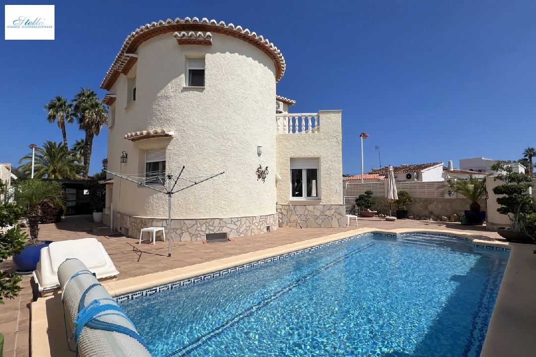 villa in Els Poblets for sale, built area 179 m², year built 1997, condition neat, + central heating, air-condition, plot area 412 m², 5 bedroom, 3 bathroom, swimming-pool, ref.: JS-1524-11